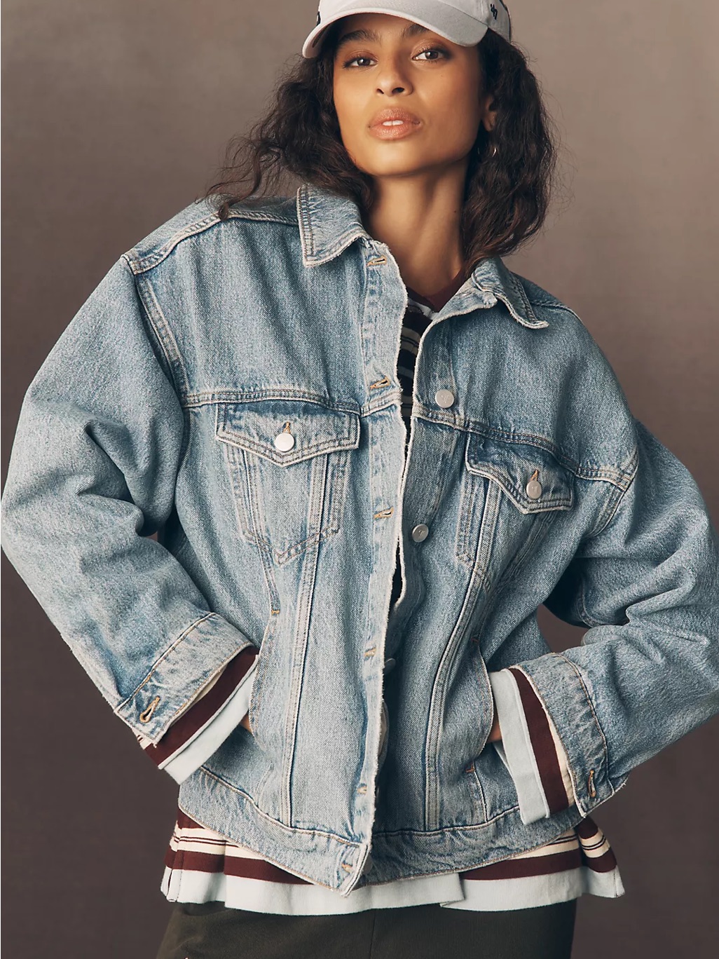 Vintage County Seat Nuovo Trucker Denim Jacket Sz Xl